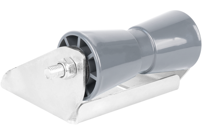 UNITRAILER alsó gerincű hajótest orrgörgő hajóutánfutóhoz való rögzítéssel