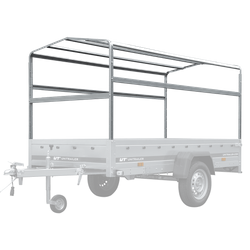H-1100 keret ponyvás utánfutó takaróhoz UNITRAILER GARDEN TRAILER 264 és 264/2KIPP 