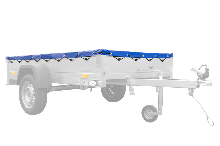 UNITRAILER lapos ponyva pótkocsihoz 230x125cm KERTI PÓTKOCSI 230 KIPP