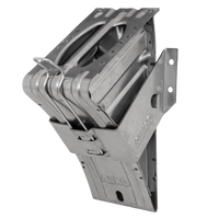 Kerékék rögzítőkonzollal AL-KO UK36 magasság: 161 mm