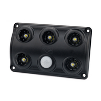 HORPOL LWD2156/CZ LED 900lm fekete belső autólámpa mozgásérzékelővel