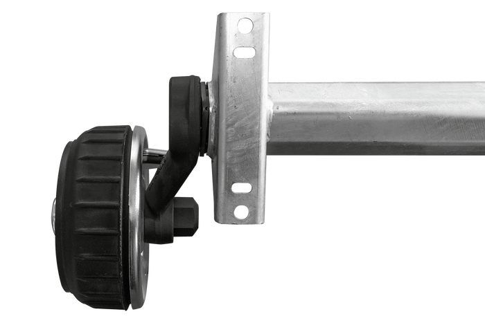 AL-KO COMPACT fékező tengely pótkocsihoz/szállítóhoz 1600kg 1500mm 1970mm 5x140