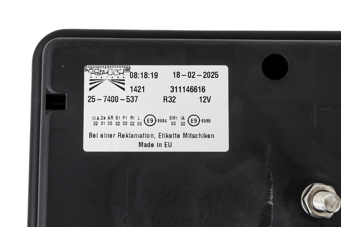 ASPÖCK Europoint III hátsó lámpa 7 funkciós jobb oldali