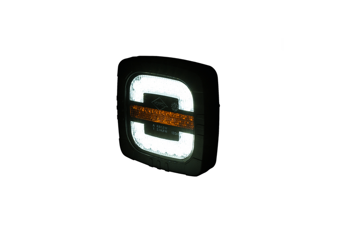 HORPOL ROCA LZD 2799 LED első lámpa 2 funkció univerzális