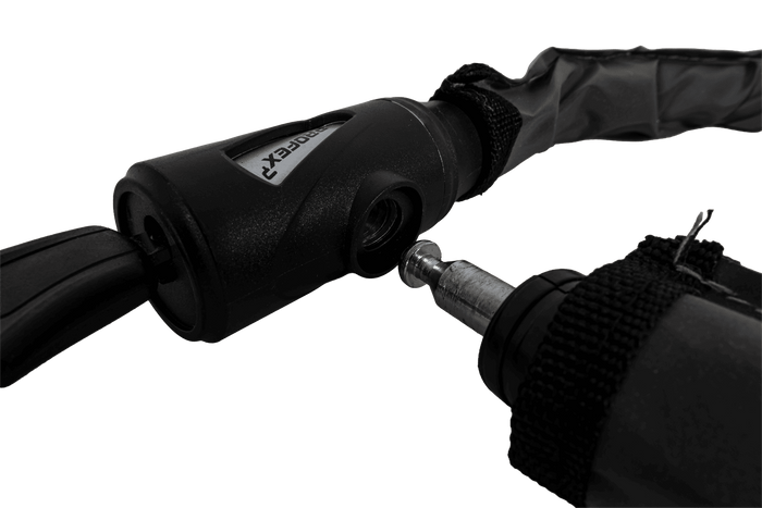 PROFEX Reflex acél páncélzatú kerékpárzár, 70 cm hosszú