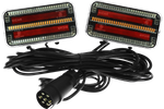 TT Technology TT.12025 LED hátsó lámpák 3 funkciós bal + jobb, mágneses
