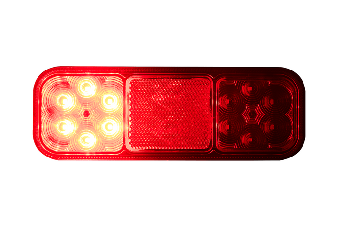 HORPOL LZD2831 LED hátsó lámpa 4 funkciós univerzális