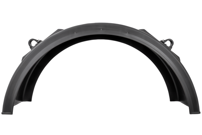 Sárvédő pótkocsihoz 19,5-22,5" DOMAR DK2975 kerékív 1250/430mm rögzítőkonzolokkal