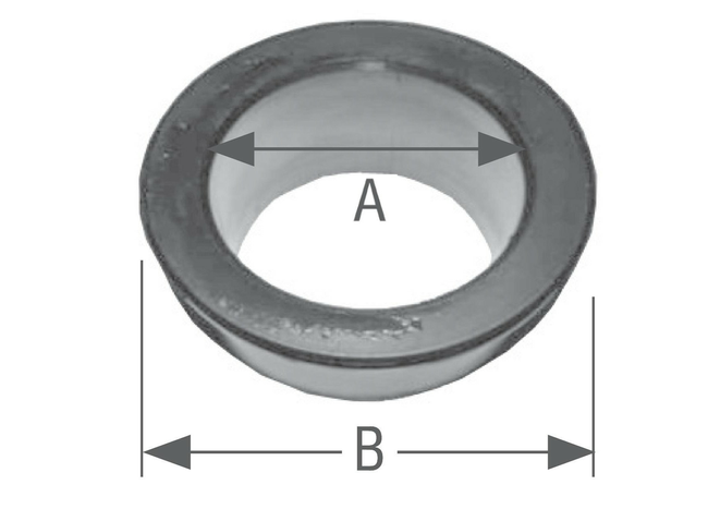 AL-KO csúszóhüvely 2.8VB/351VB ráfutószerkezetekhez