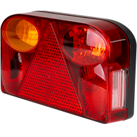 Hátsó lámpa FRISTOM FT-088 bajonettzáras 6 funkciós bal oldali