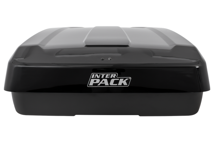 Inter Pack Monsun PRO M tetőbox, fekete metálfényezéssel