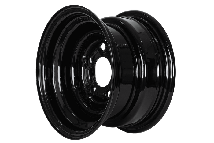 Acélfelni UNITRAILER pótkocsihoz, fekete, 6Jx10"H2, 5x112 ET:-4