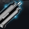 BASEUS Kör alakú műanyag USB-A, USB-C 30W-os autós töltő