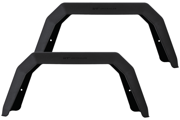 Két darabos sárvédő készlet 13-14"-os pótkocsikhoz UNITRAILER / TEMARED / NIEWIADÓW / NEPTUN / ZASŁAW lapos kerékívek 676/190mm