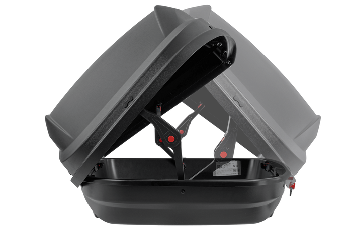 Inter Pack Stella 440 tetőbox, matt fekete