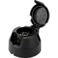 7 tűs TruckLED utánfutó vonóhorog aljzat