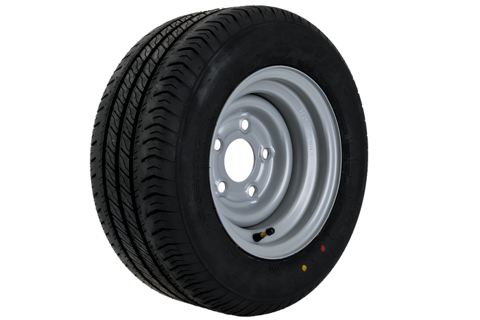 Megerősített pótkocsi kerék LINGLONG GUMIABRONCS 195/55 R10C 98/96N UNITRAILER FELNI 6Jx10"H2 5x112 ET:-4