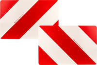 "TÚLMÉRETEZETT" HERMON jelölőtáblák balra+jobbra