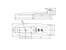 Oldalsó zsanér STEELPRESS HB-01.270-02 pótkocsi oldalra szereléséhez
