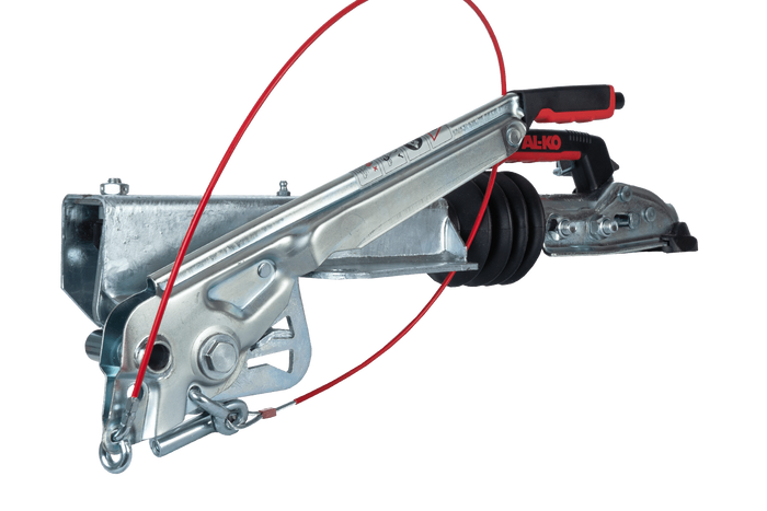 AL-KO 90S/3 ráfutószerkezet AK161 vonóhoroggal 1000 kg-os pótkocsihoz V-típusú vonórúddal