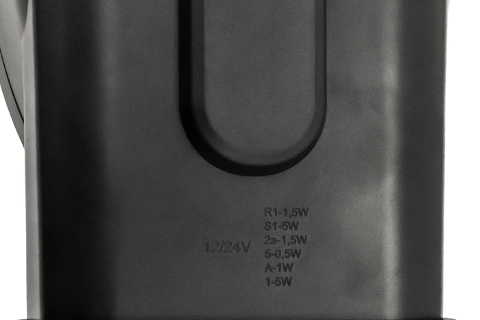 FRISTOM FT-356 LED IND univerzális első lámpa oldalsó rögzítőkonzollal