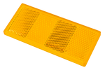 Téglalap alakú, öntapadós reflektor ORANGE UNITRAILER 90x40mm reflektorfény