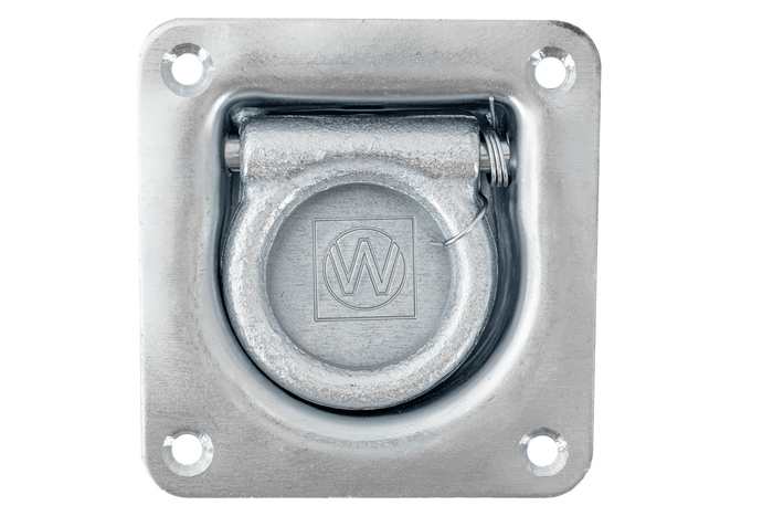 WINTERHOFF ZBF 70-2 süllyesztett padlókonzol pótkocsi rakományrögzítő vonóhorog