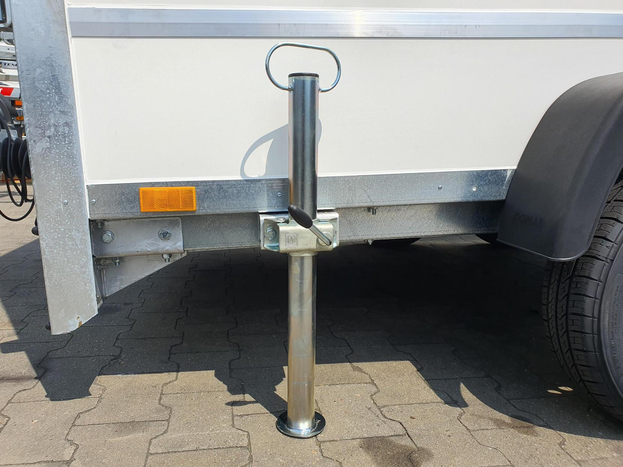 Fix tartószerkezet szorítóval WINTERHOFF RSR48-600+KLE48 150kg 48mm 600mm