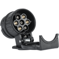 KAMAR adapter, vonóhorog-aljzat reduktor 13/7 tűs