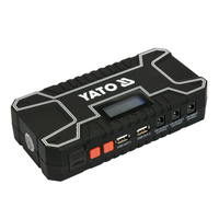 YATO YT-83082 külső akkumulátor 12000mAh LCD kijelzővel