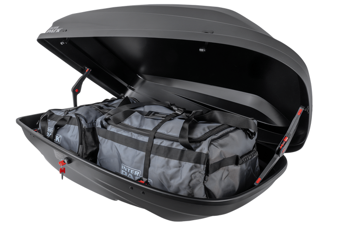 Inter Pack Stella 440 tetőbox, matt fekete