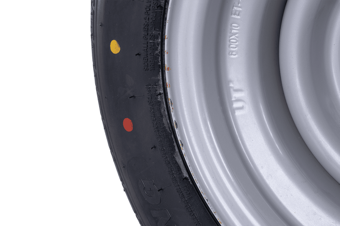 OUTLET Koło wzmacniane do przyczepy OPONA LINGLONG 195/55 R10C 98/96N FELGA UNITRAILER 6Jx10" 5x112 ET:-4