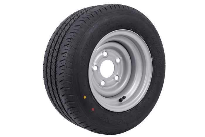 OUTLET Koło wzmacniane do przyczepy OPONA LINGLONG 195/55 R10C 98/96N FELGA UNITRAILER 6Jx10" 5x112 ET:-4