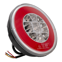 TT TECHNOLOGY TT.12008 Glo-Trac LED Hamburger hátsó lámpa 3 funkciós univerzális