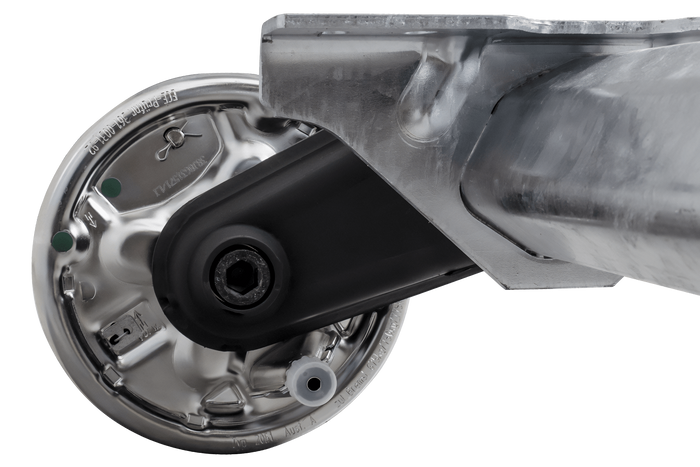 AL-KO COMPACT fékező tengely pótkocsihoz/szállítóhoz 1350kg 1350mm 1900mm 4x100