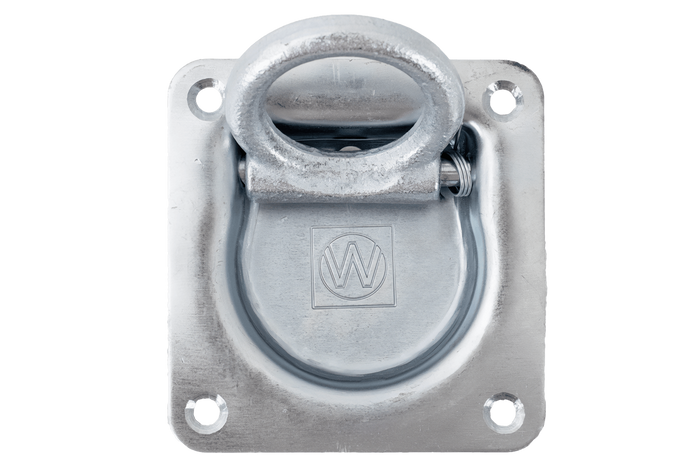 WINTERHOFF ZBF 70-2 süllyesztett padlókonzol pótkocsi rakományrögzítő vonóhorog