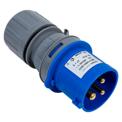 MANTES 3P elektromos csatlakozó, apa csatlakozó, hordozható, 16A, 230V