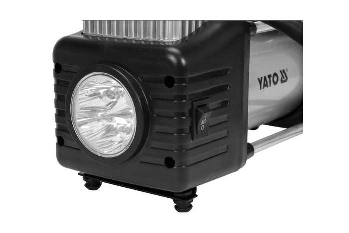 YATO YT-73462 autókompresszor 250W-os LED lámpával