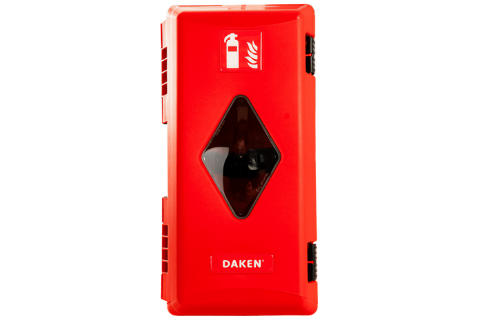 Tűzoltó készülék láda 6kg DAKEN 82070 ADAMANT 611x310x247mm piros