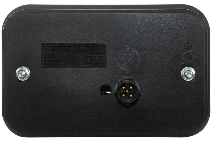 Lámpakészlet: FRISTOM LED hátsó lámpák + HORPOL LED oldalsó helyzetjelző lámpák + MANTES 5,2 m-es 7 tűs kábelköteg