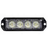 KAMAR LW0025-ALR-1 LED figyelmeztető lámpa, narancssárga villogó fény