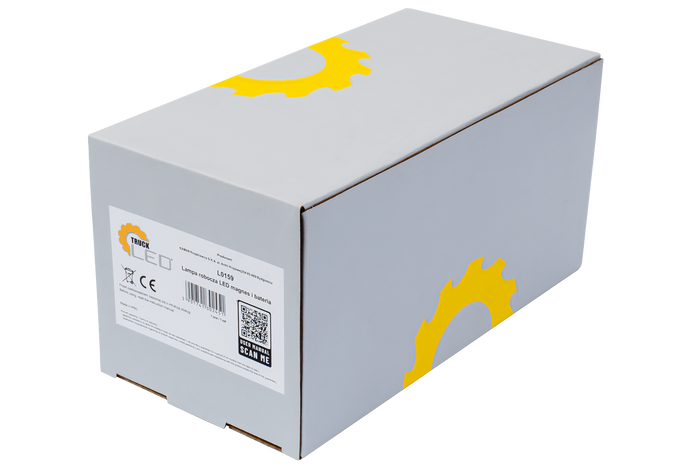 TruckLED L0159 9xLED újratölthető mágneses LED munkalámpa