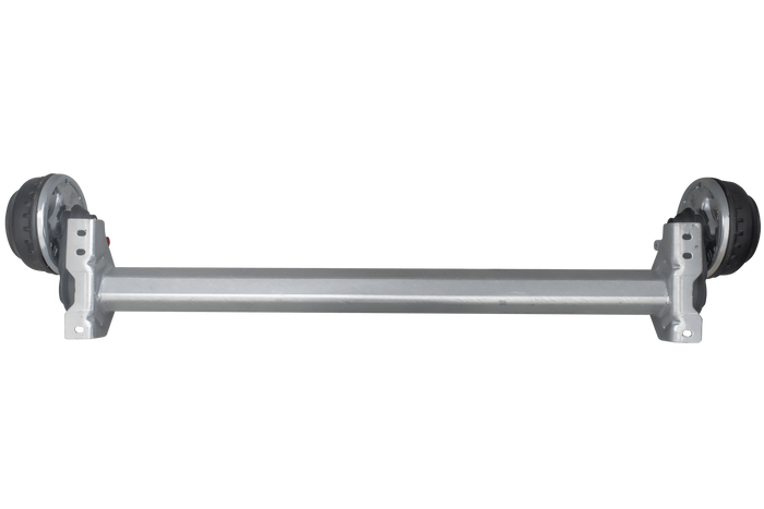 AL-KO COMPACT fékező tengely pótkocsihoz/szállítóhoz 1350kg 1260mm 1630mm 5x112