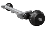 KNOTT VGB18MV fékezett tengely pótkocsihoz/szállítóhoz 1800kg 1400mm 1900mm 5x112