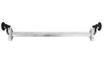 AL-KO OPTIMA fékezetlen pótkocsi tengely 750kg 1260mm 1573mm 4x100