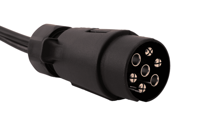 ASPÖCK hátsó lámpák + MANTES 7m-es 7 tűs kábelköteg