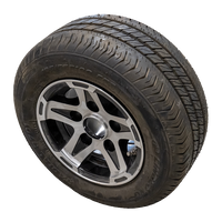OUTLET Erősített pótkocsi felni LINGLONG GUMIABRONCS 195/55 R10C 98/96N ALU FELNI UNITRAILER 6Jx10" 5x112 ET:-4