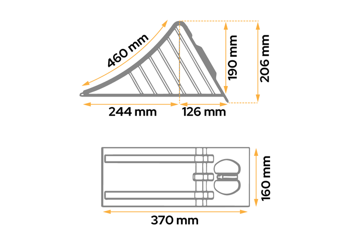 AL-KO kerékék H: 206 mm UK46 fém