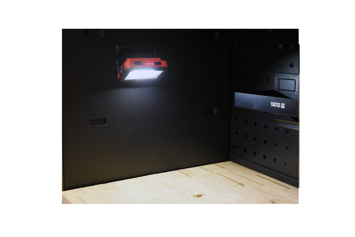 Hordozható reflektor + zseblámpa YATO YT-81819 COB LED 300lm