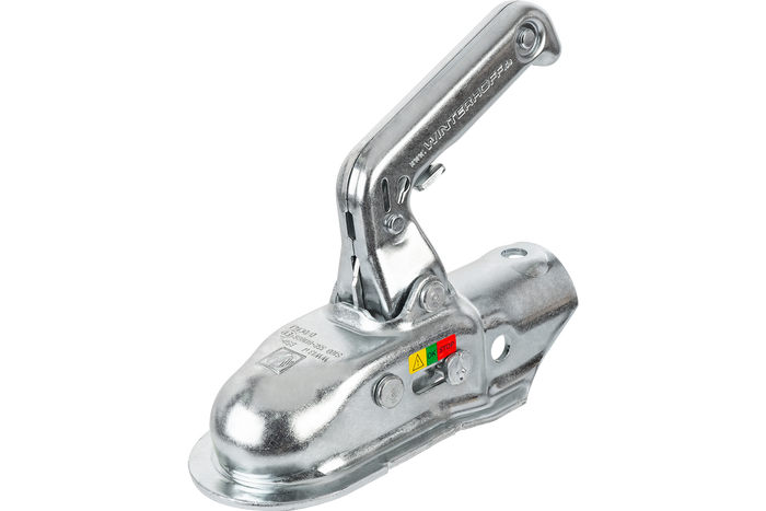 WINTERHOFF WW13-N gömbfejű vonóhorog 1500 kg-os pótkocsihoz, 45 mm-es csővonórúddal